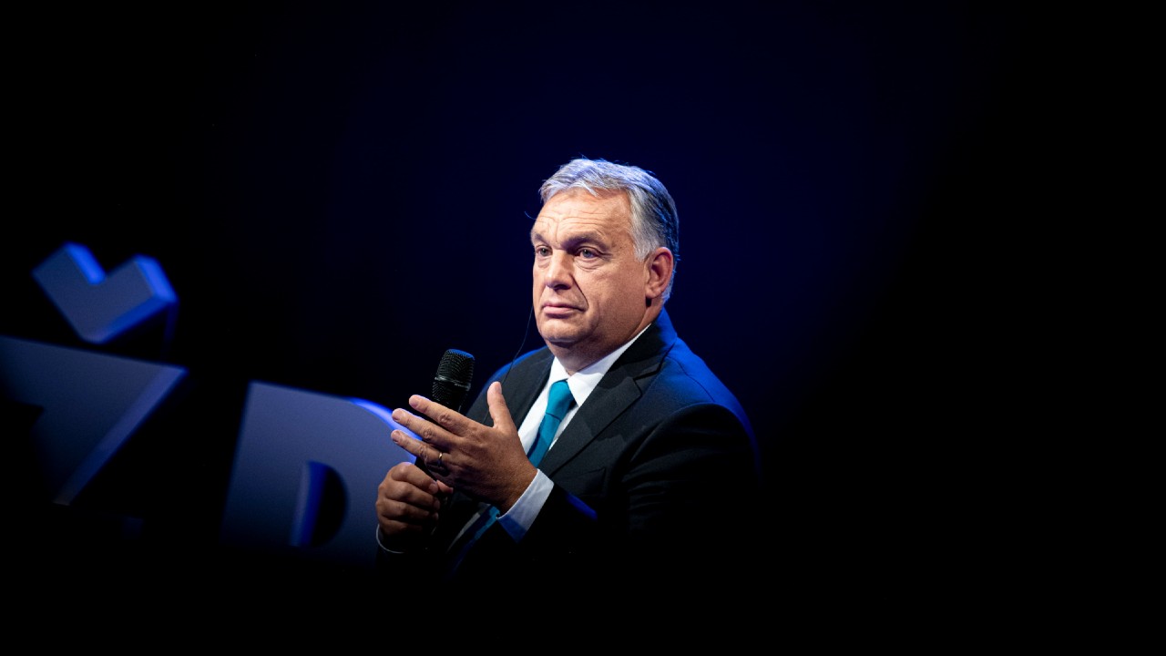 Orbán Viktor Csehországban (MTI/Miniszterelnöki Sajtóiroda/Benko Vivien Cher)
