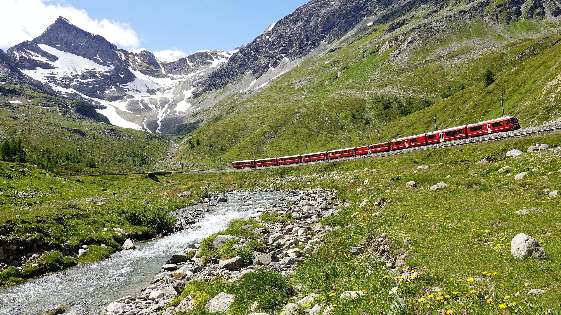 Vonat Svájcban