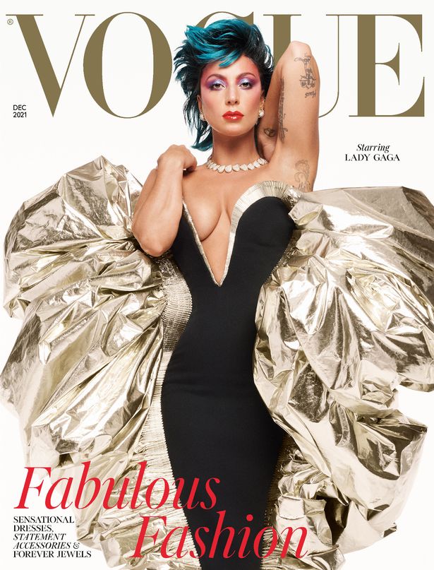 Lady Gaga a brit Vogue-on