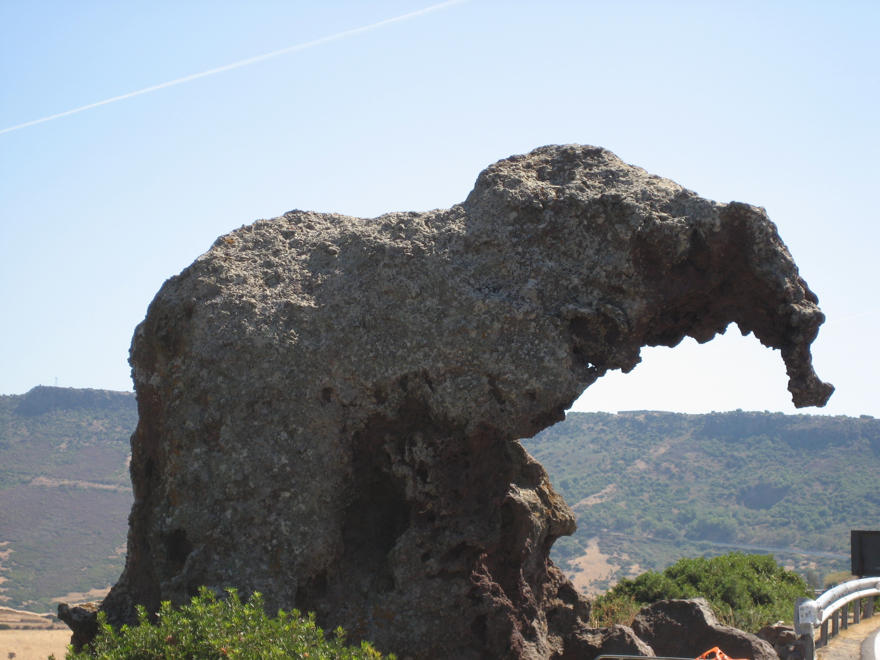 A szardíniai kőelefánt (fotó: Wikipedia)