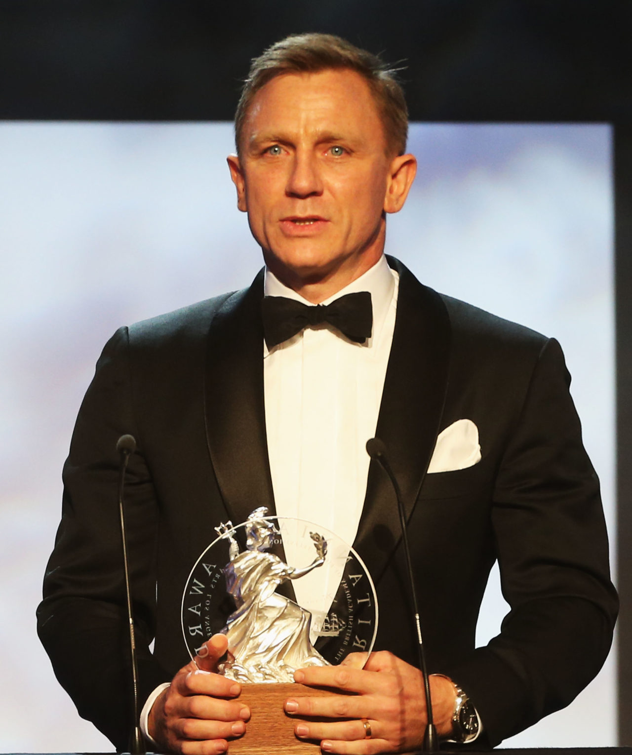 Daniel Craig a BAFTA díjátadón