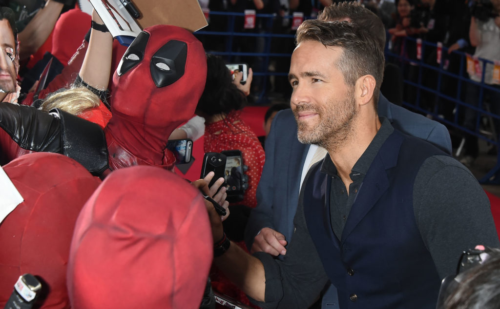Ryan Reynolds a Deadpool 2 tokiói premierjén (Fotó: Jun Sato/WireImage)