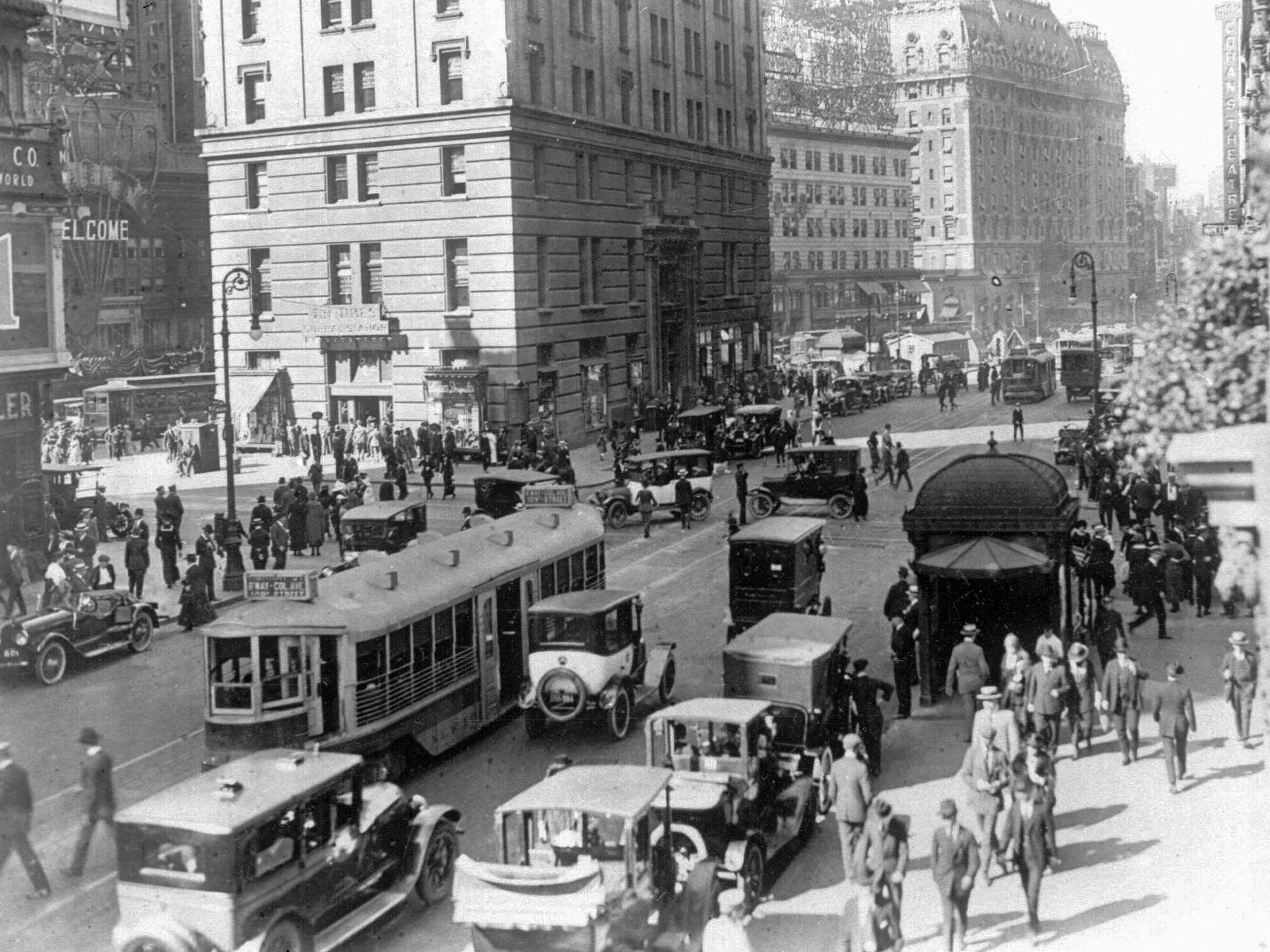 New York a 20-as években (fotó: npr.org)