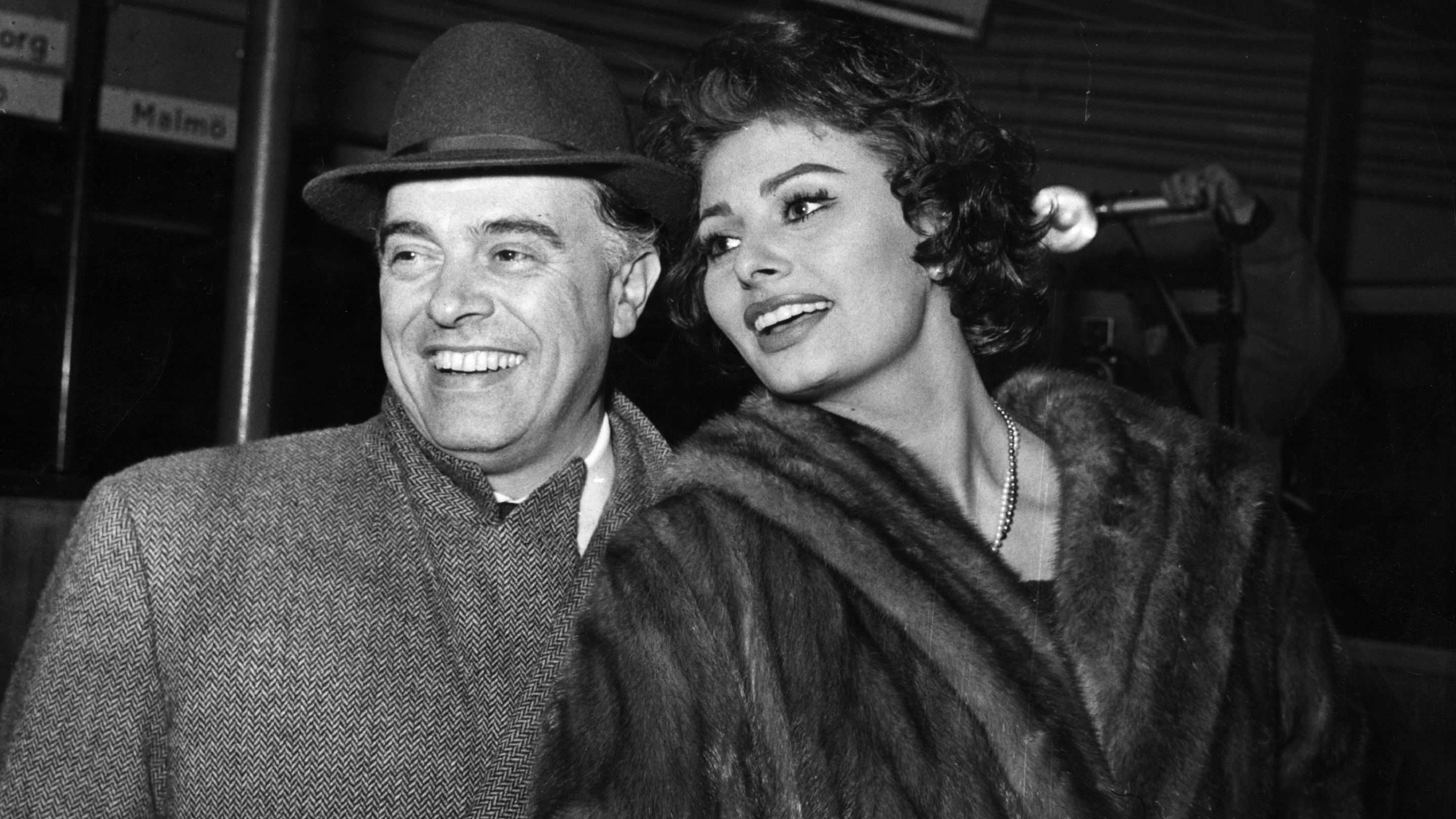 Carlo Ponti és Sophia Loren