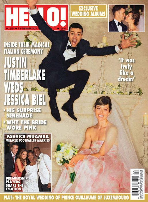 Jessica Biel és Justin Timberlake esküvője