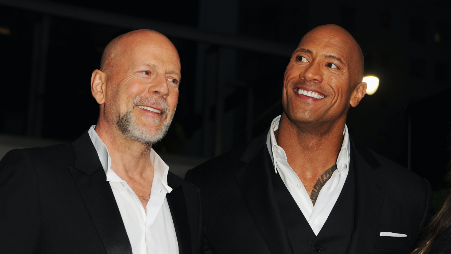 Bruce Willis és Dwayne Johnson