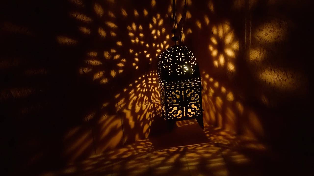 marokkói lámpa