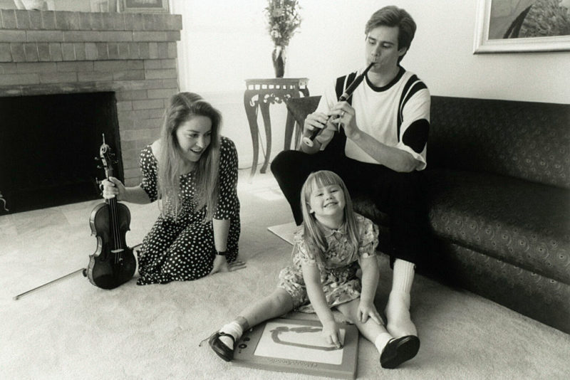  Jim Carrey és családja
