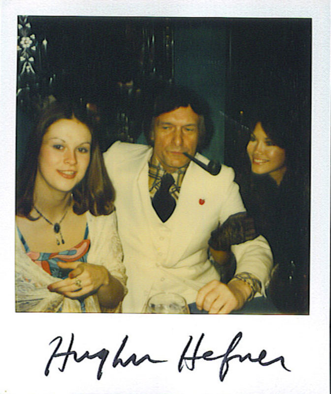 Hugh Hefner Playboy polaroid fotó