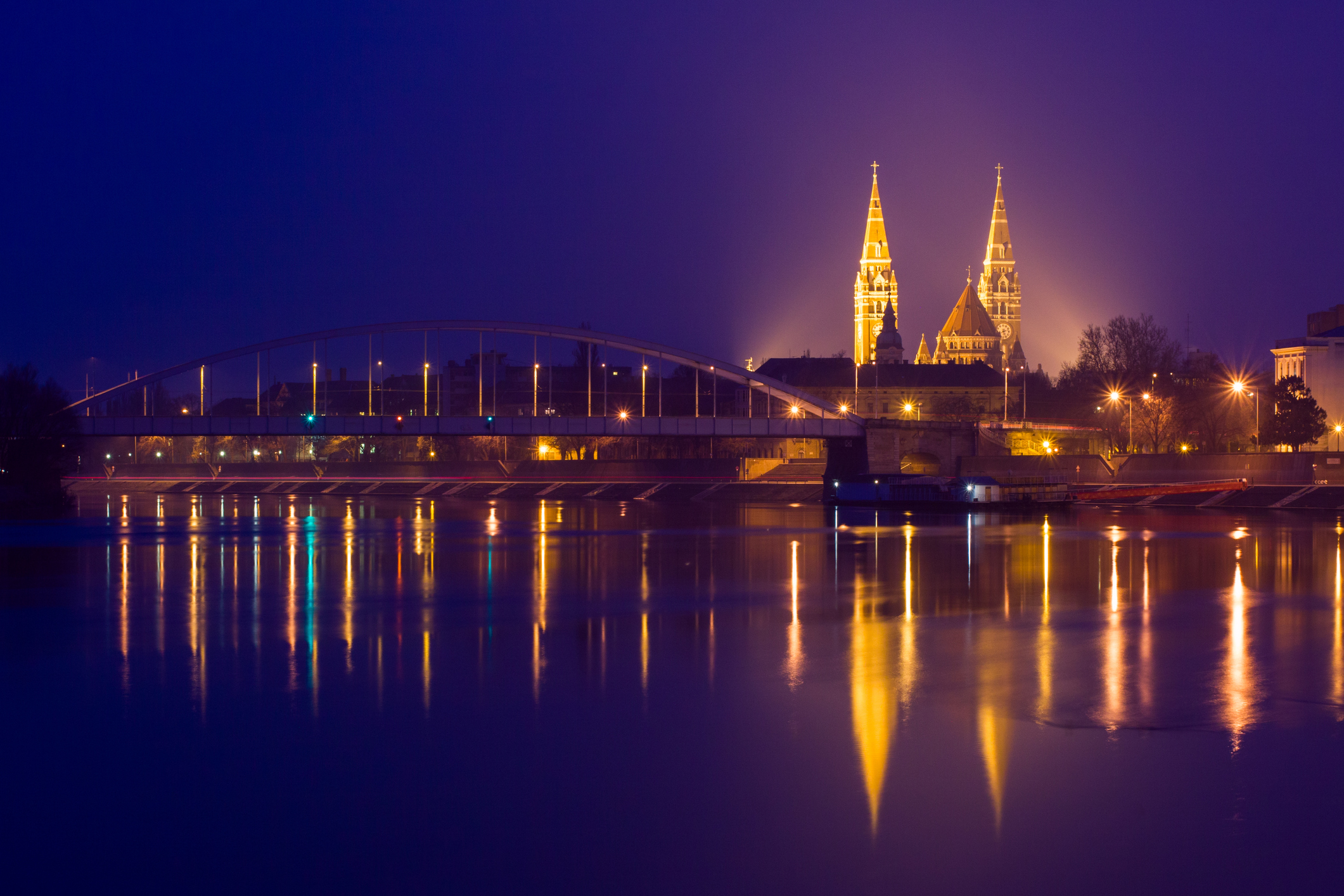 Szeged éjszaka