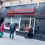 Valencia paella La Paella sáfrány Spanyolország rizses ételosztás