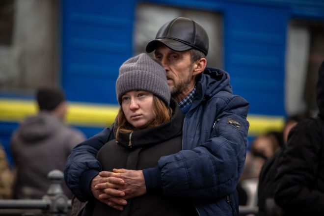ukrajna, menekültek
