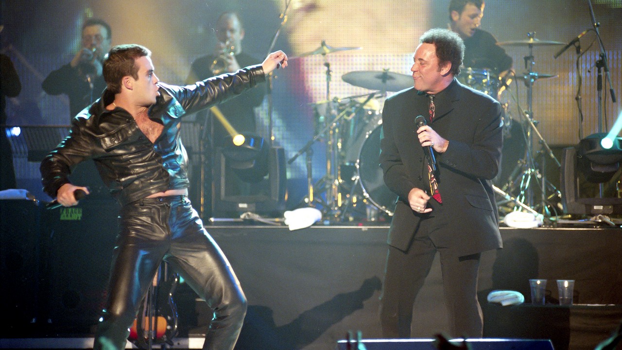 Robbie Williams és Tom Jones