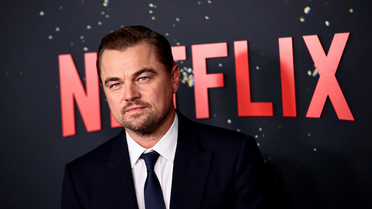 Leonardo DiCaprio a Netflixes filmjének bemutatóján