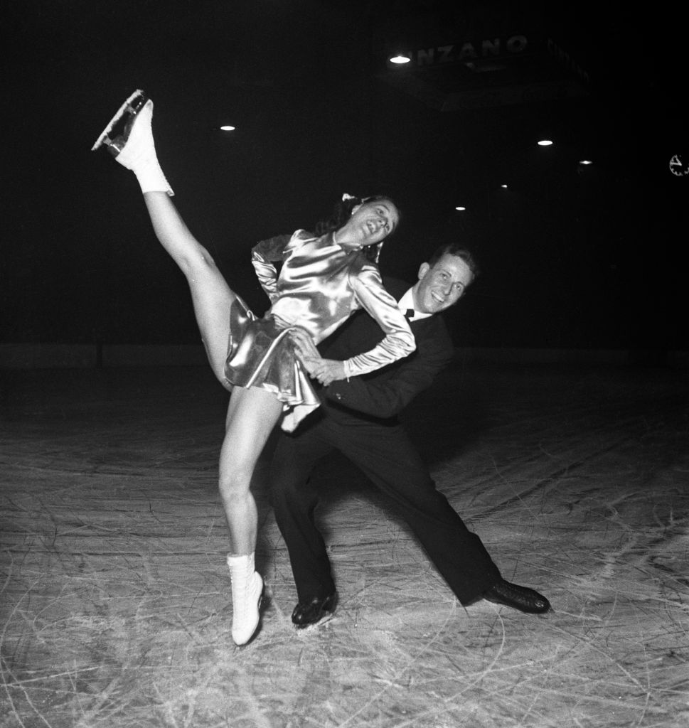 Sylvia és Michel Grandjean 1952-ben