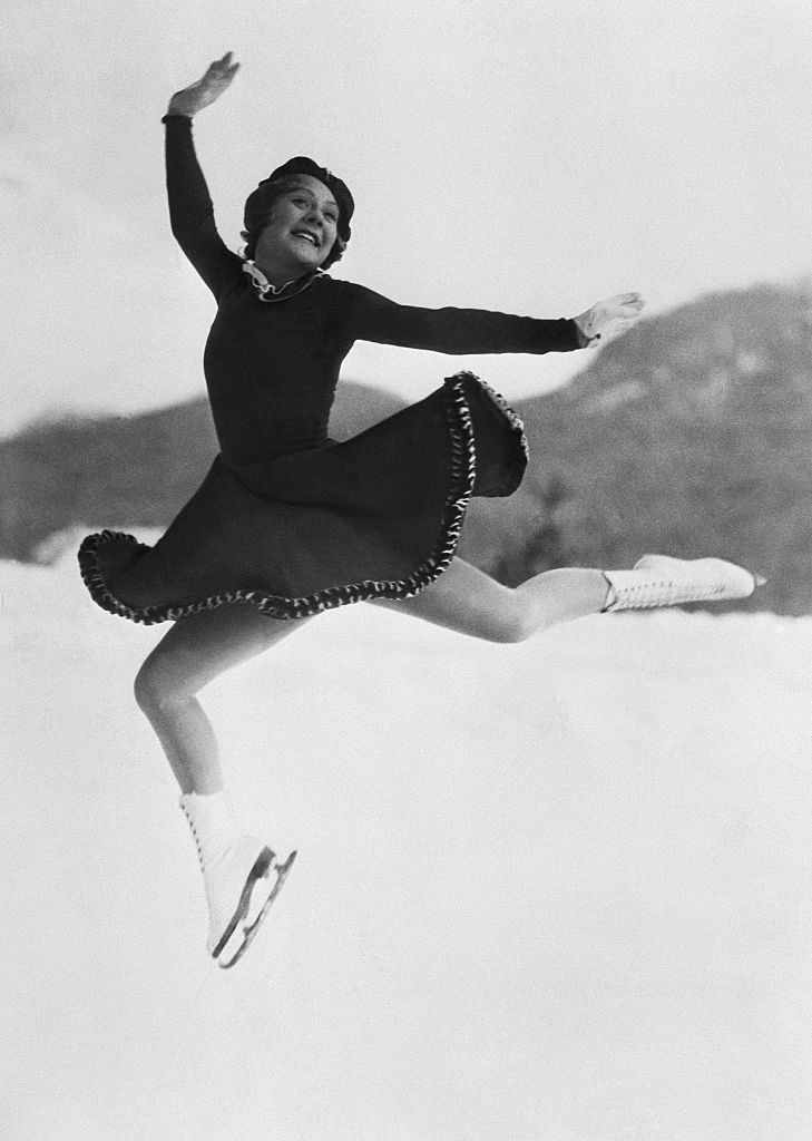 Sonja Henie az 1936-os téli olimpián
