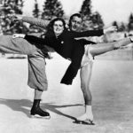 Leslie Cliff és felesége, Violet az 1936-os olimpián
