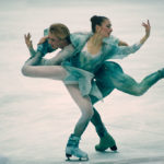 Maya Usova és Alexander Zhulin az 1992-es téli olimpián
