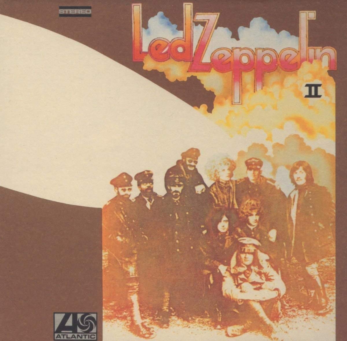 A Led Zeppelin II borítója, balról a második Frank Borman (fotó: discogs)