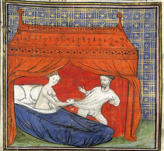 középkor szex szexuális élet szexualitás katolikus egyház