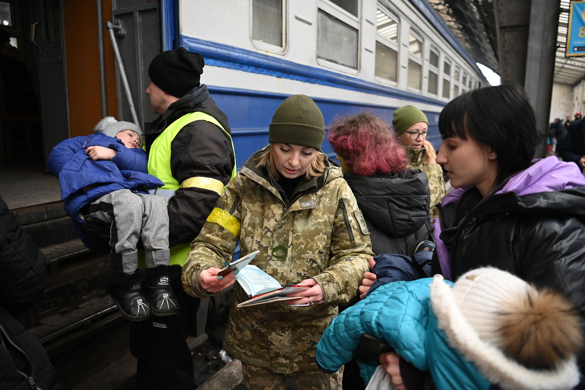 orosz-ukrán háború Ukrajna menekültek Vlagyimir Putyin