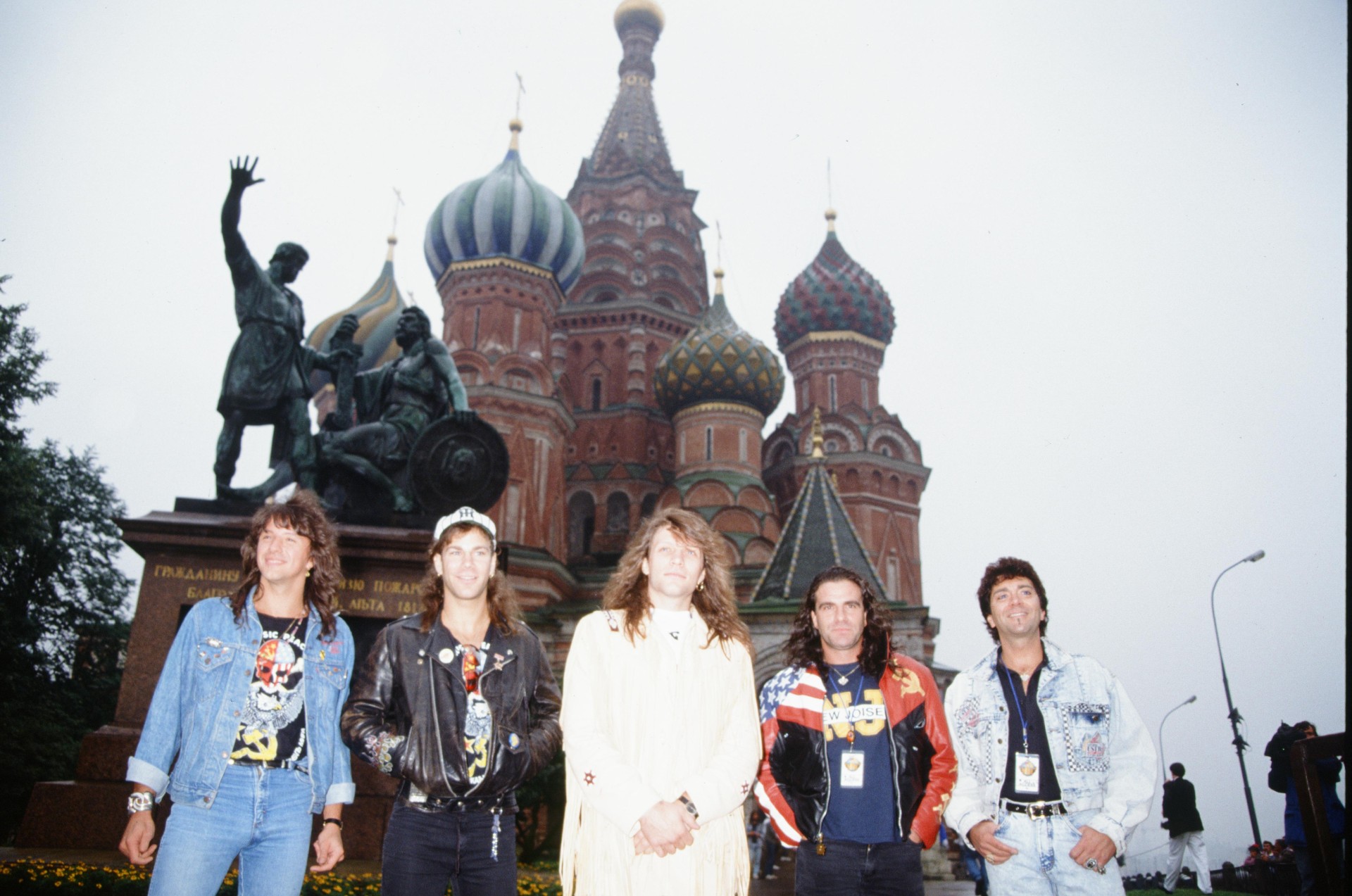 A Bon Jovi zenekar Moszkvában, 1989-ben