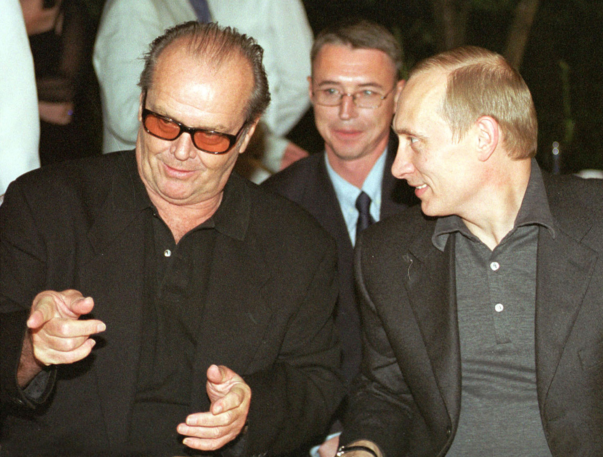 Jack Nicholson és Vlagyimir Putyin