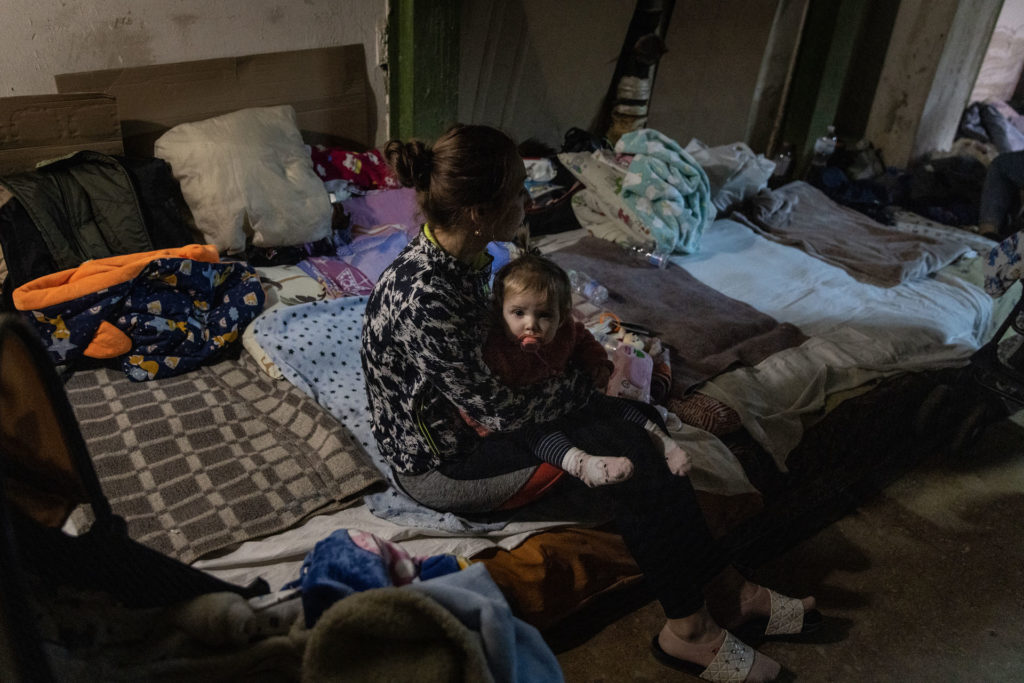 Kijev Ukrajna gyermekkórház orosz-ukrán háború