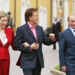 Sir Paul McCartney és Vlagyimir Putyin
