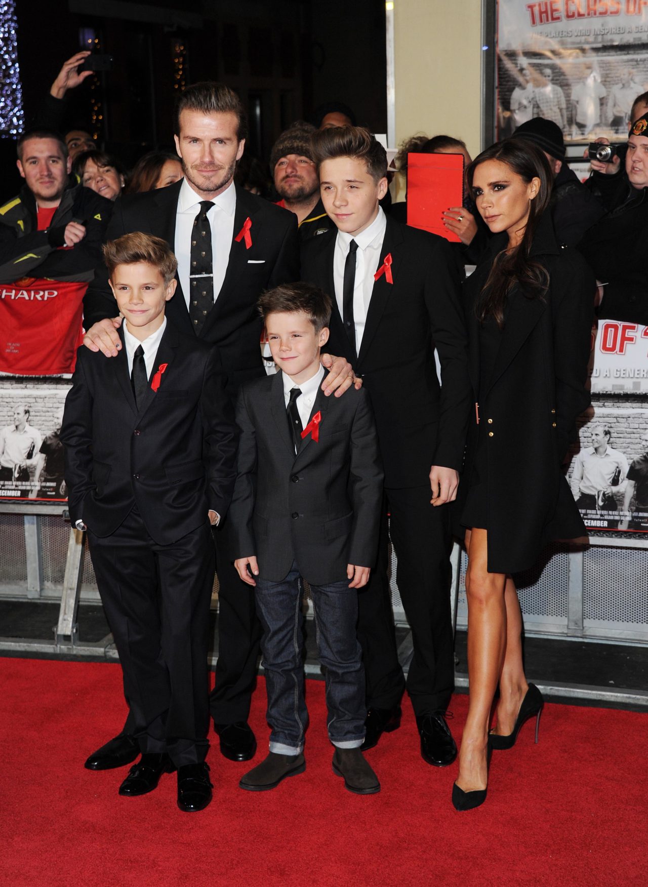 David Beckham családja