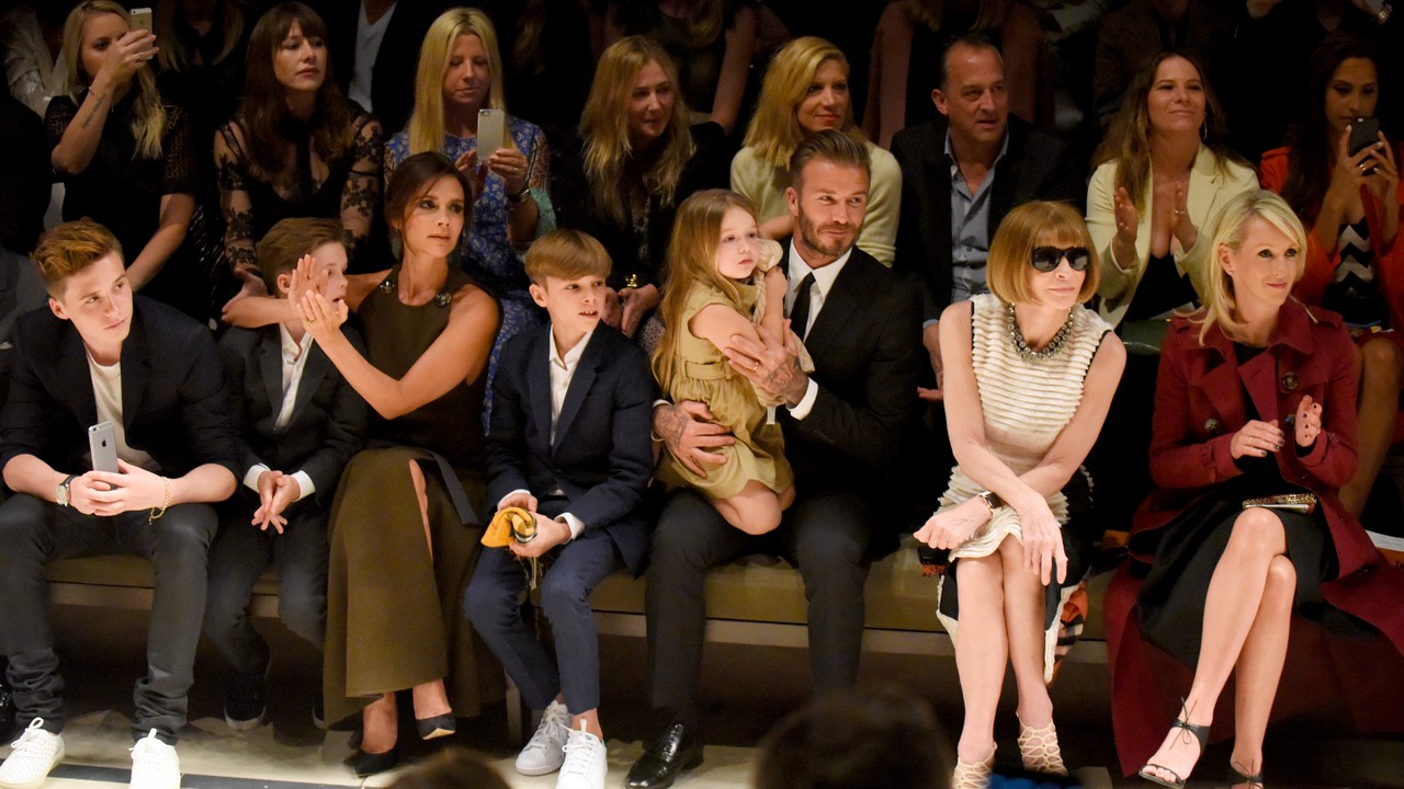 David Beckham és családja