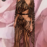 Nicole Scherzinger átlátszó ruhában
