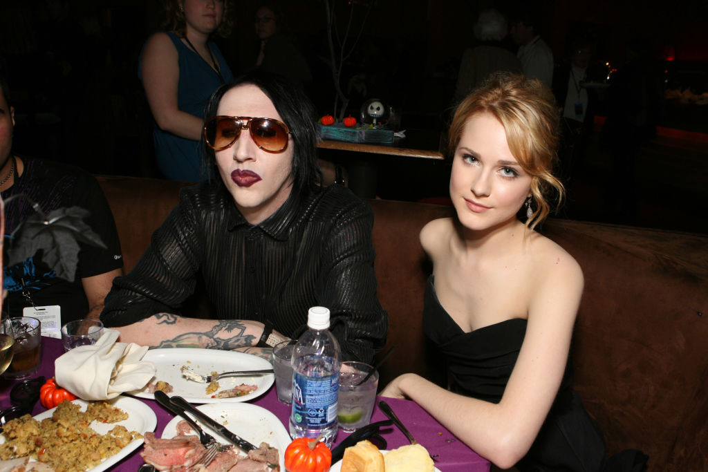 Marilyn Manson és Evan Rachel Wood 