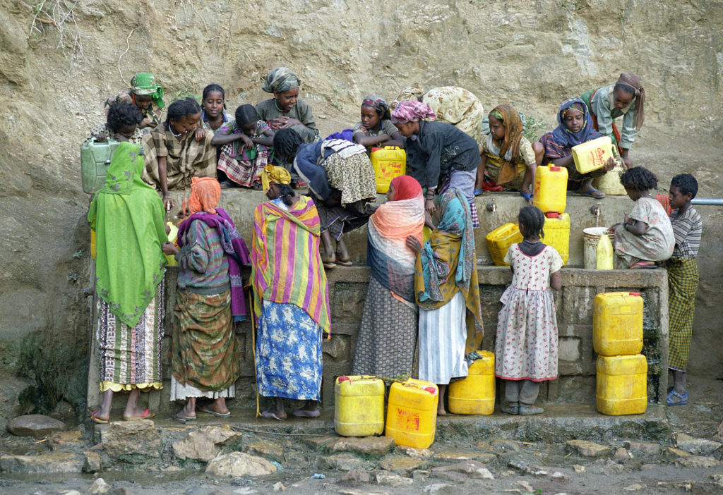 etiópia afrika vízhiány szárazság klímaváltozás