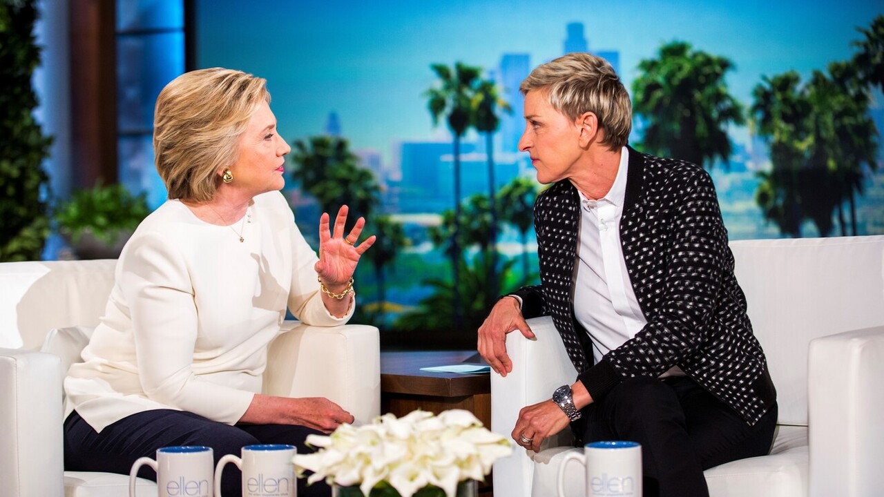 Ellen DeGeneres, Hillary Clinton