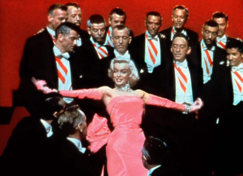 Marilyn Monroe a Szőkék előnyben című filmben
