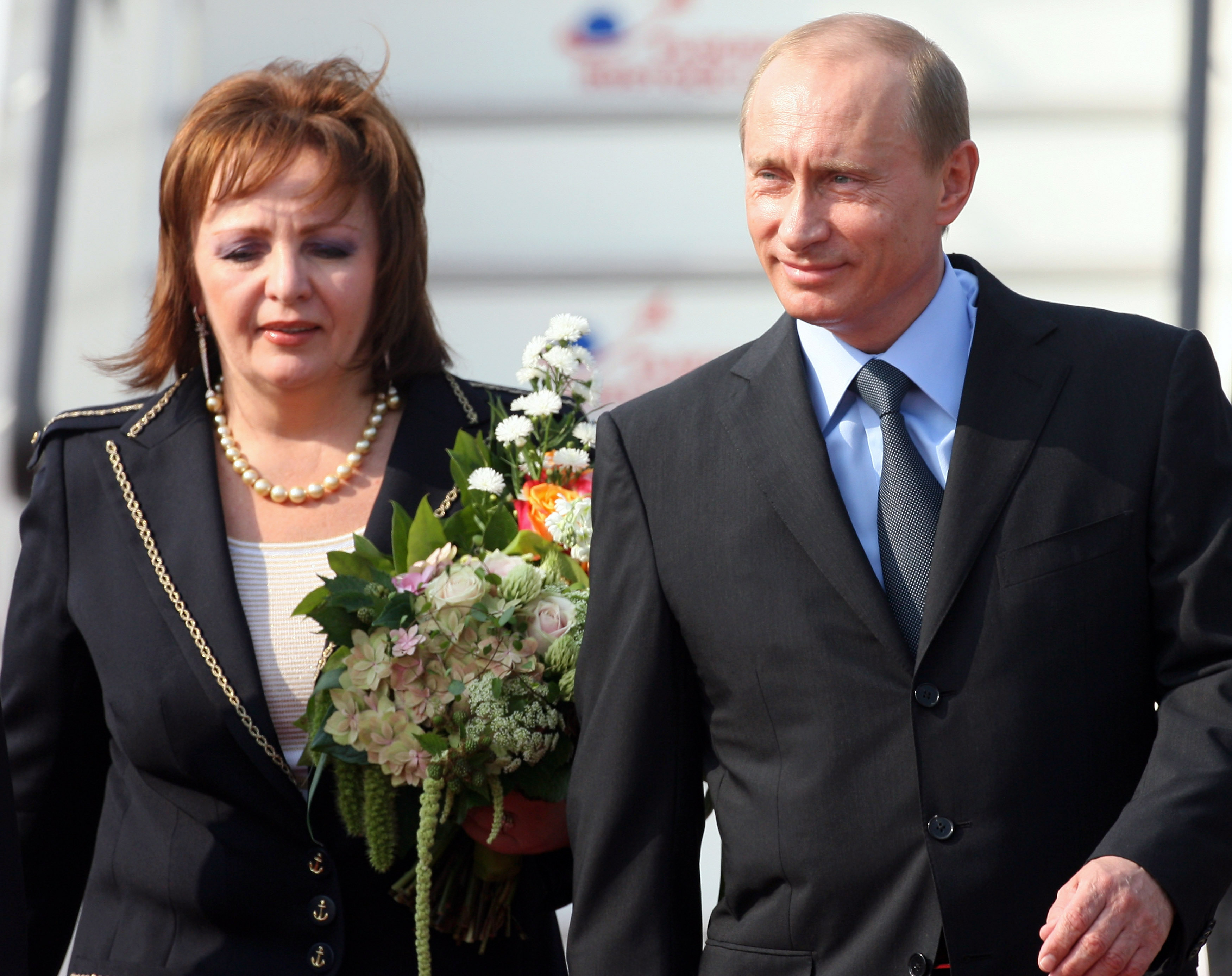 Putyin és felesége