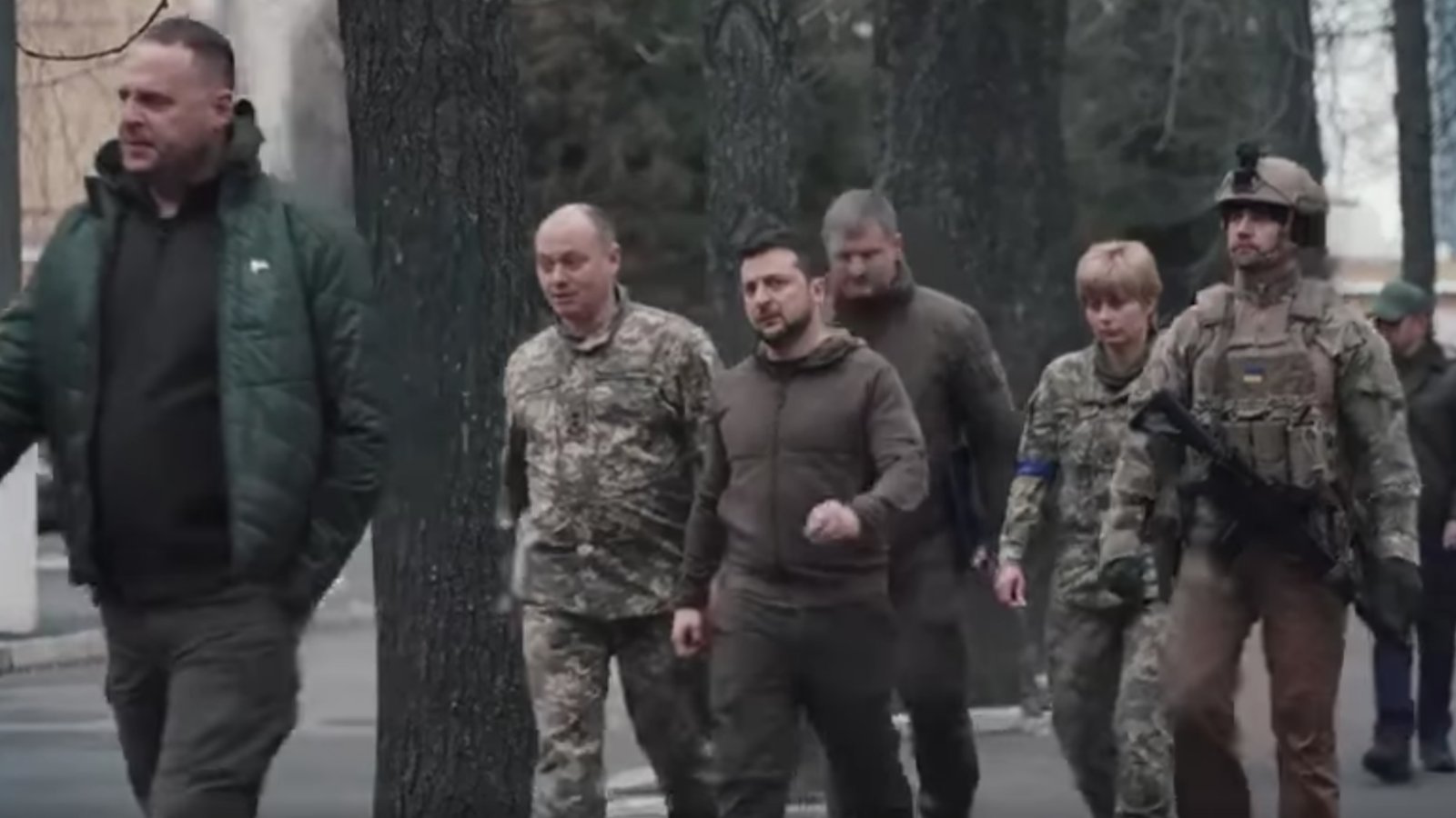 Volodimir Zelenszkij ukrajna háborús imázsvideójában