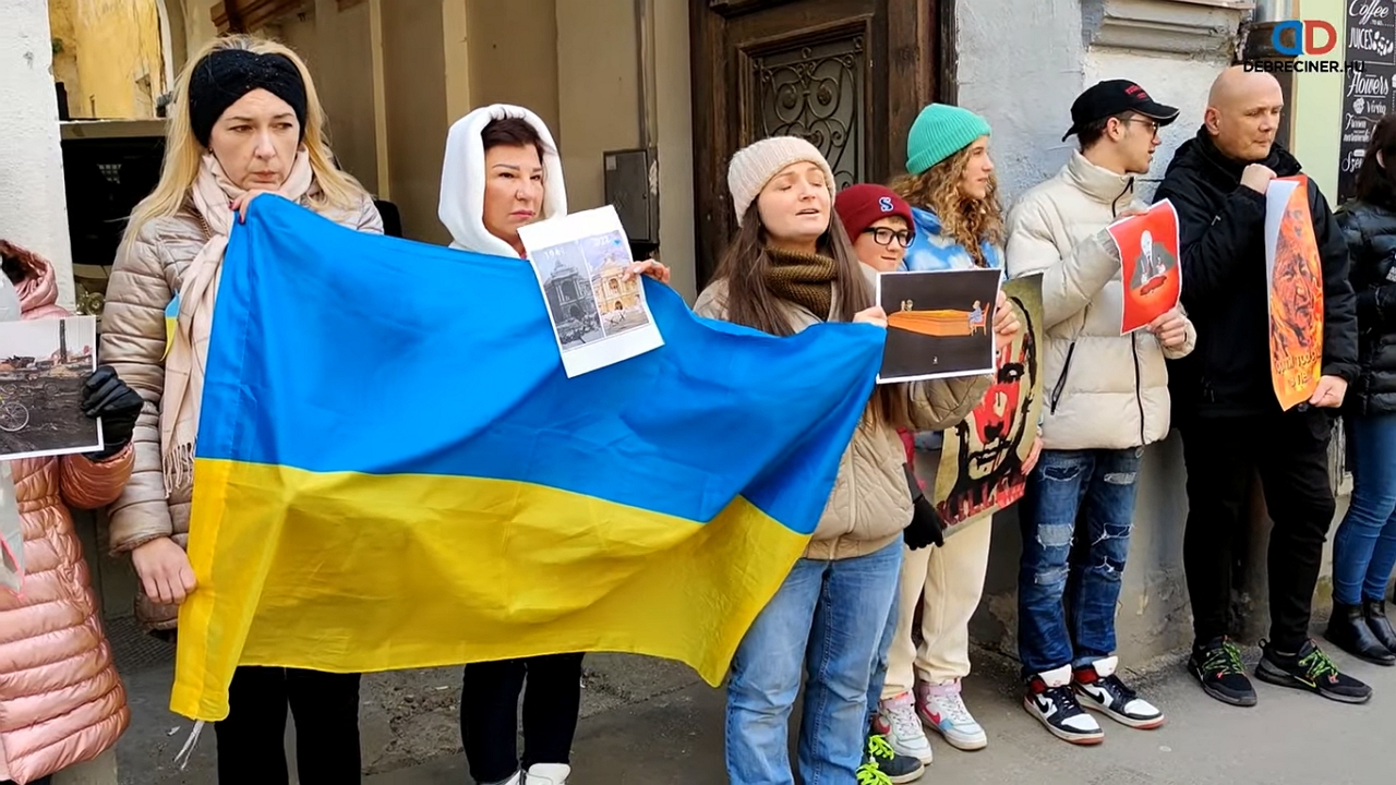 Ukrán tüntetés