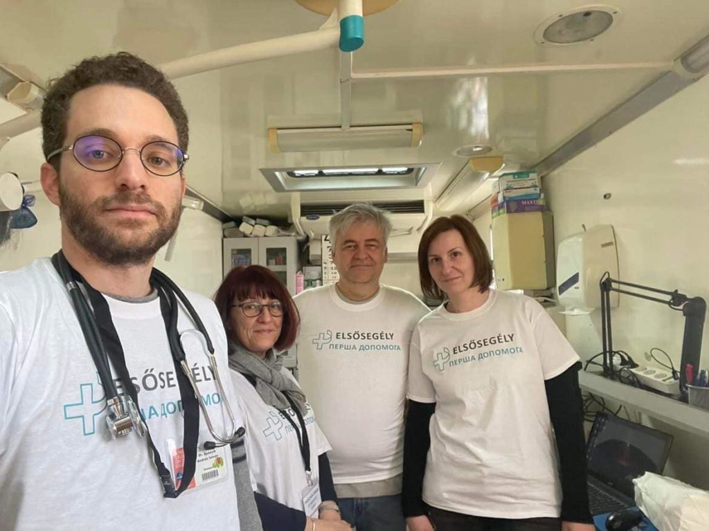 MedSpot Alapítvány önkéntesség orvos orosz-ukrán háború