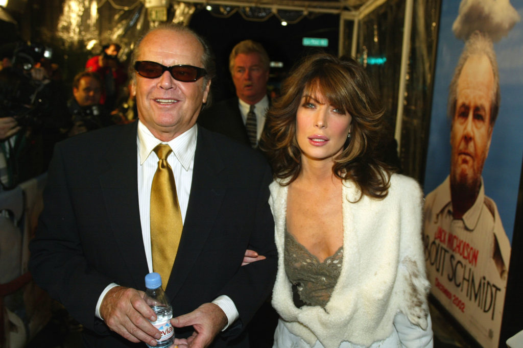 Jack Nicholson és Lara Flynn Boyle a Schmidt története Beverly Hills-i bemutatóján, 2002-ben (Fotó: Kevin Winter/ImageDirect)