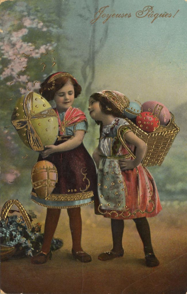 Húsvéti képeslap 1900 környékéről (Fotó: Profimedia)
