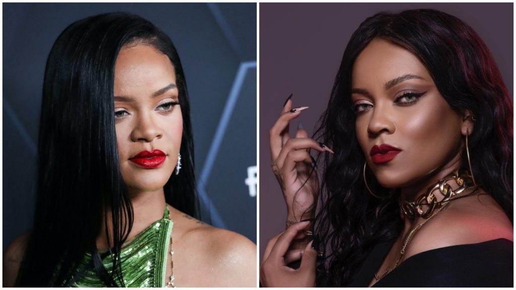 Rihanna hasonmása a popsztár ikertestvére is lehetne