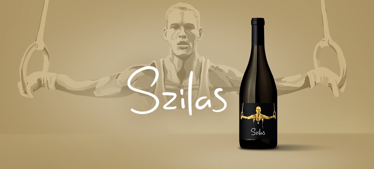 A Szilas nevű, Csollány Szilveszterről elnevezett bor, amelyet a Sike Borászat készített