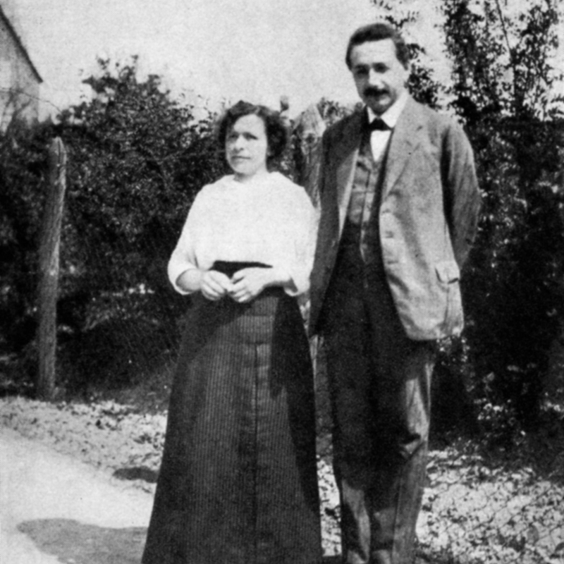 Albert Einstein és Mileva Marić 
