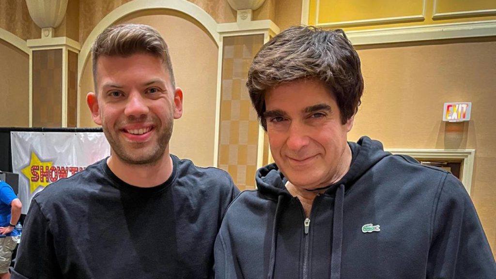 Badár Tamás Las Vegasban futott össze David Copperfielddel, aki fantasztikusnak találta az egyik trükkjét