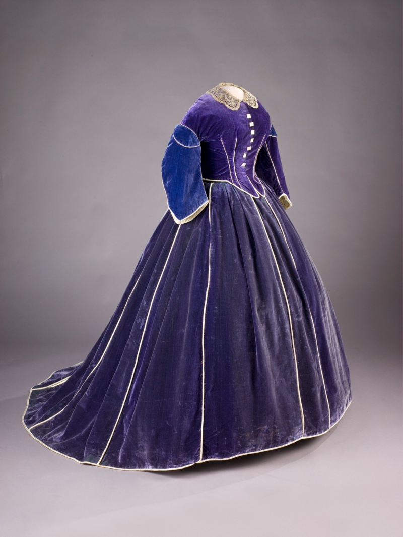 Az egyik Mary Lincoln számára készített ruhája (Forrás: Wikipedia)