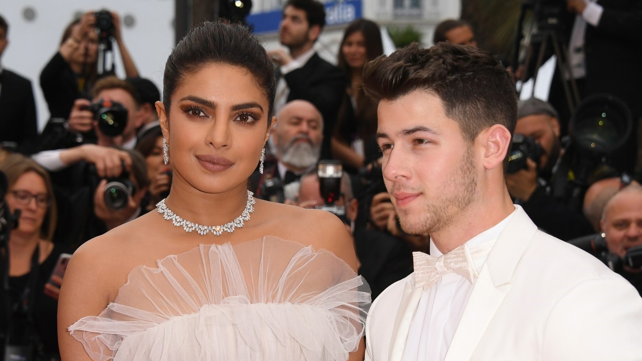 Priyanka Chopra és Nick Jonas a 2019-es cannes-i filmfesztiválon