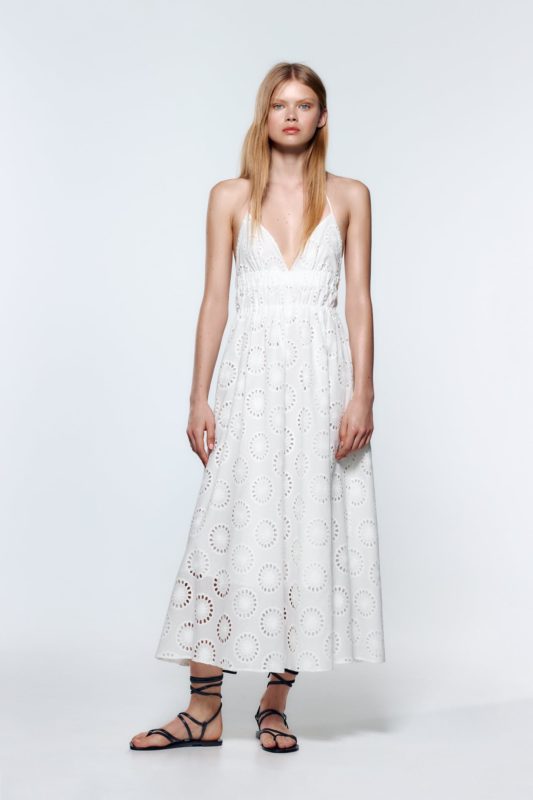 Zara fehér ruha