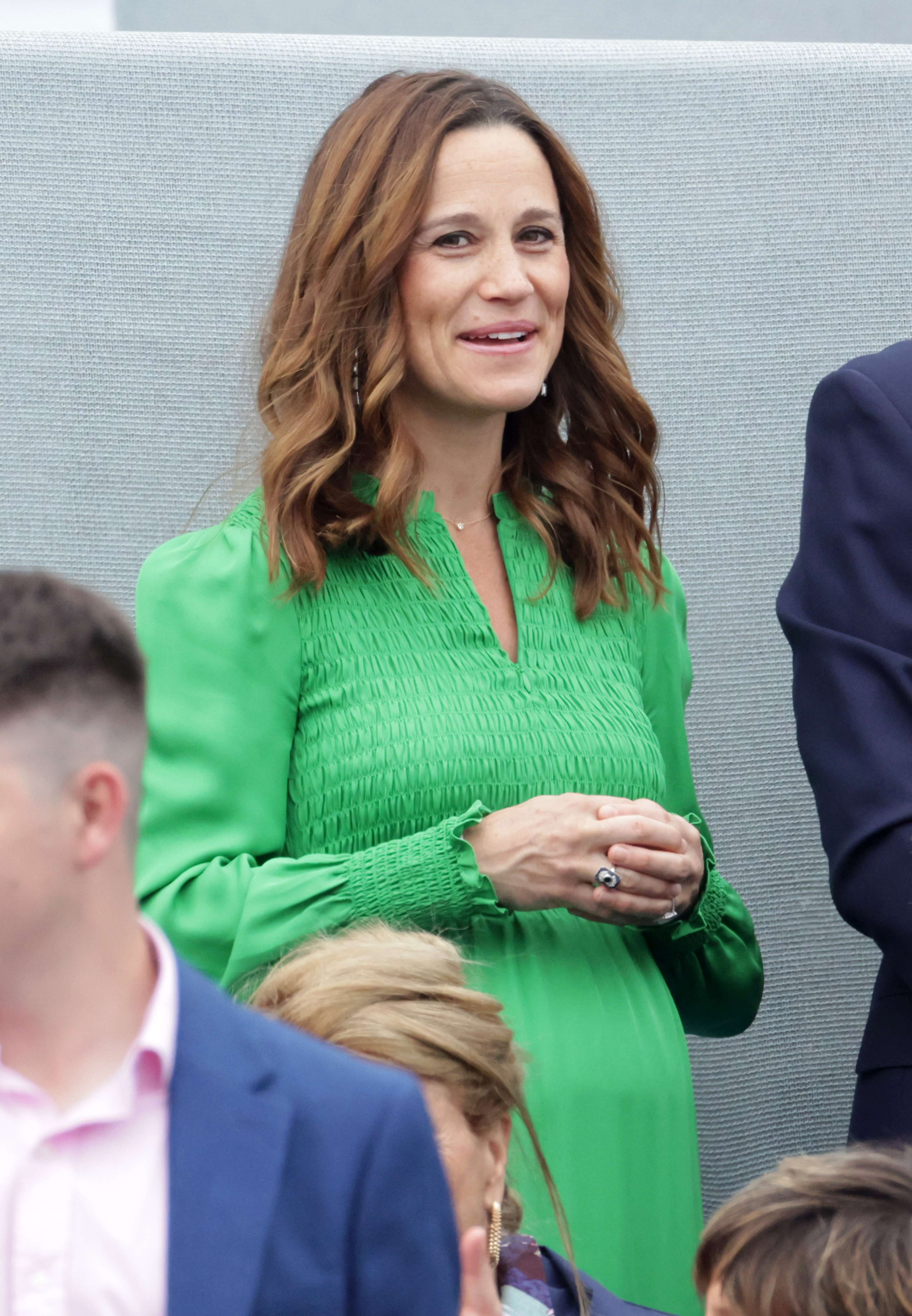 Pippa Middleton és a zöld ruha (Fotó: Getty Images)
